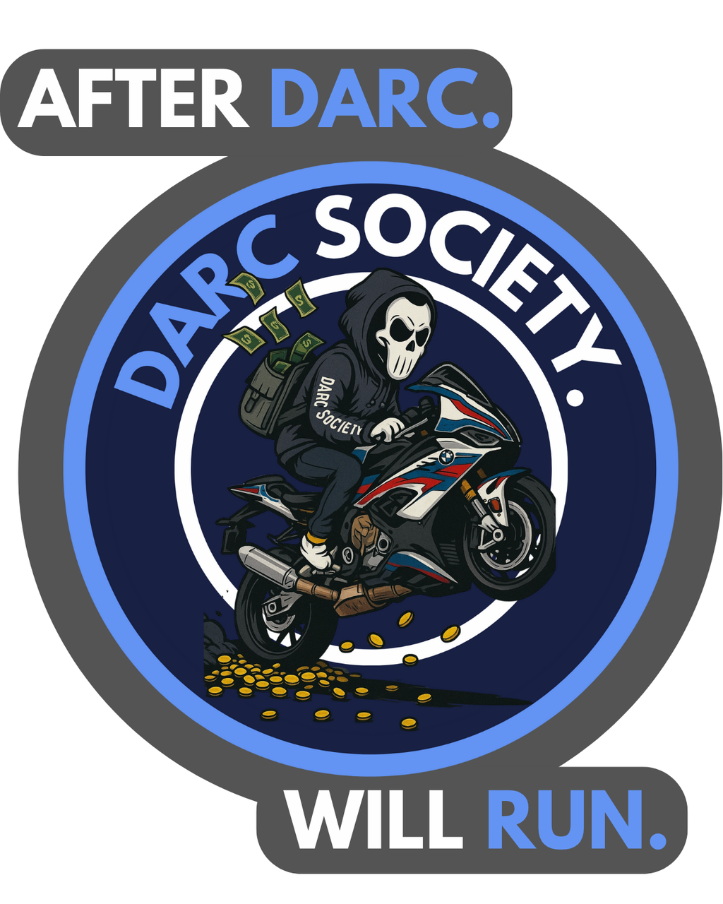 DARC SOCIETY STICKERS