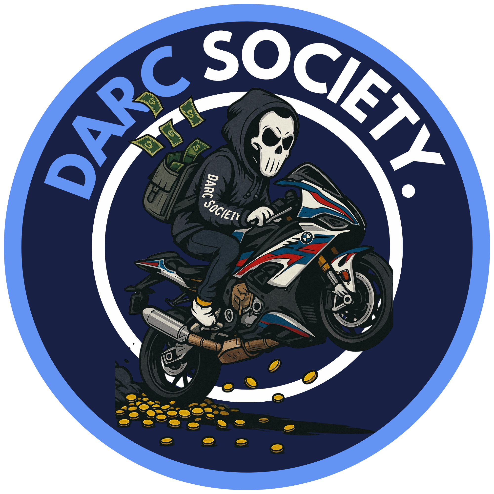 DARC SOCIETY STICKERS