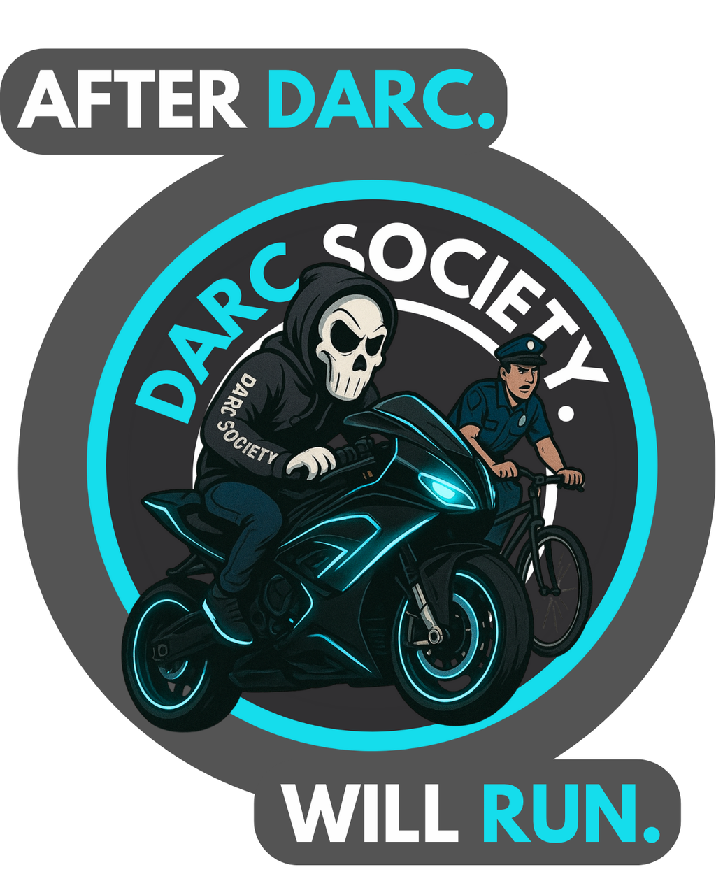 DARC SOCIETY STICKERS